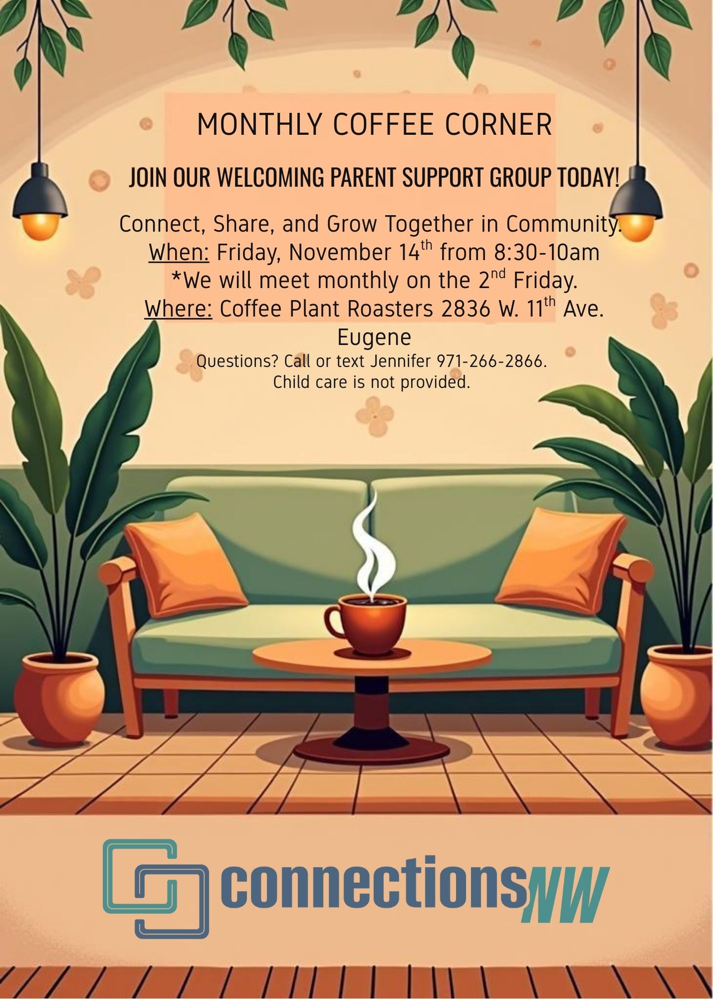 Flyer – Join Our Warm Parent Support Group Today! (1)