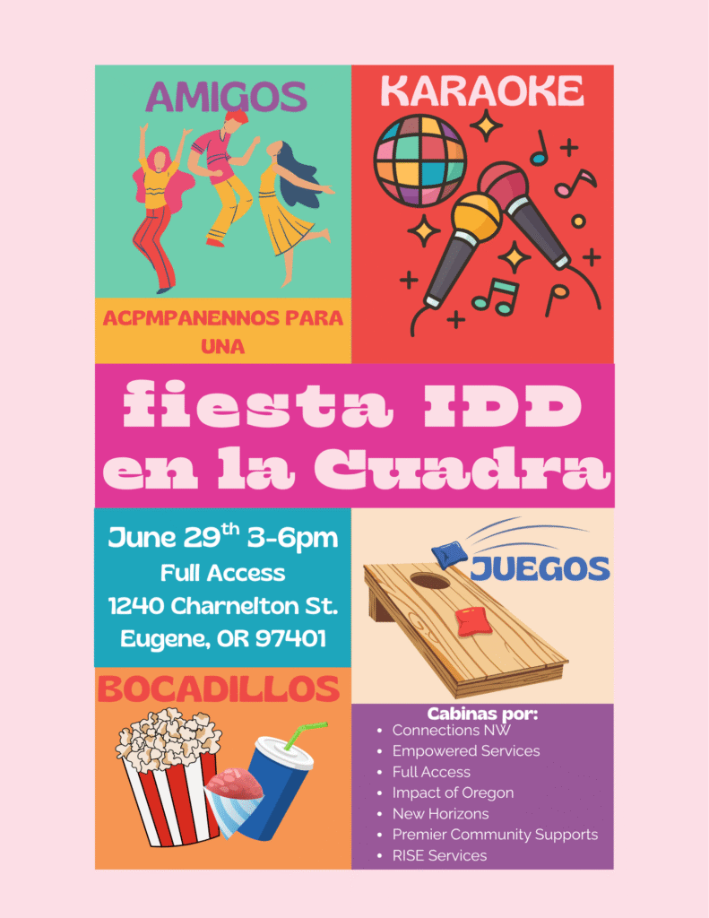 Block party Full Access spanish invite