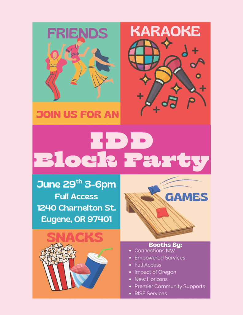 Summer IDD community event invite