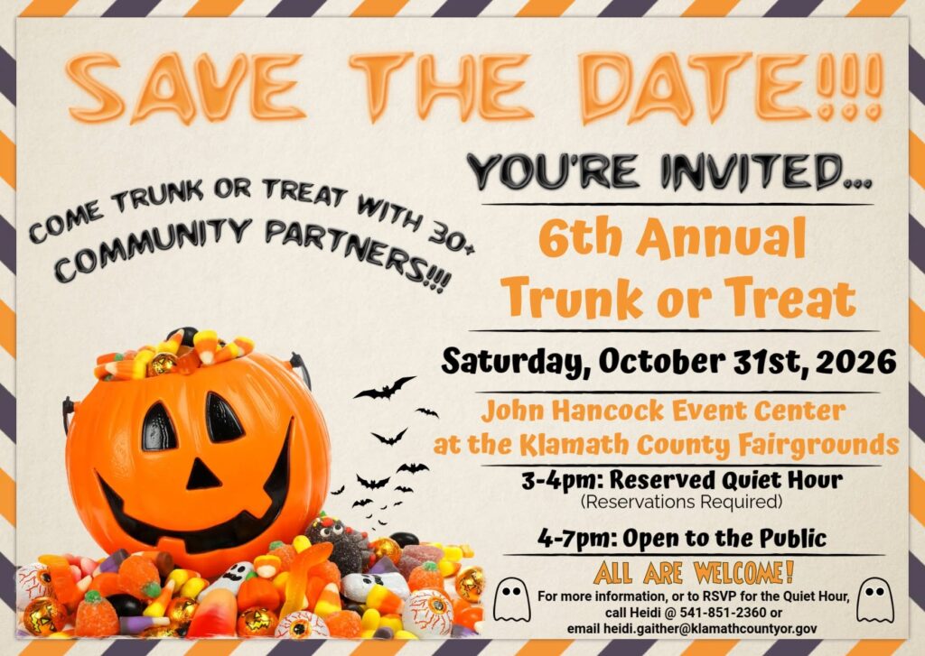Klamath County DDS Halloween Trunk or Treat